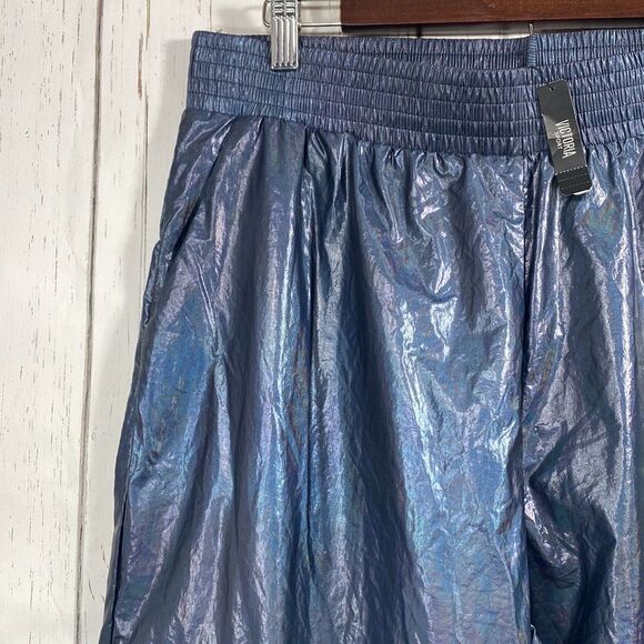 Victorias Secret VSX Sport Cargo Shine Jogger Track Pants Teal Blue - Picture 3 of 16